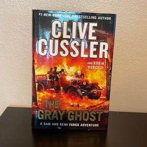 Clive Custler The Gray Ghost hardback book